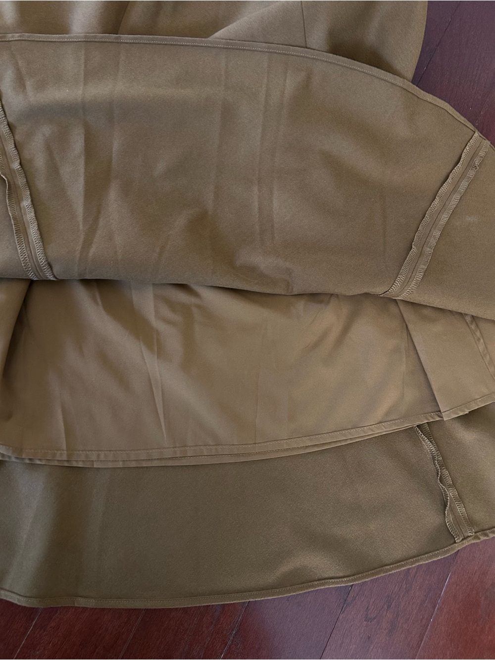 Uniqlo Flare Midi Skirt Musto A-Line High Waist Lined Size 2 Minimalist - Picture 9 of 10